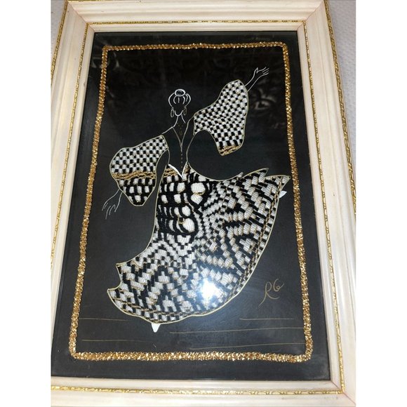 Mixed Media Art Framed Picture RG Creations - Picture 3 of 8